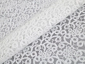 картинка Салфетка в рулоне ажурная белая 50см*20м, мод. FL-2953 — Великий Путь